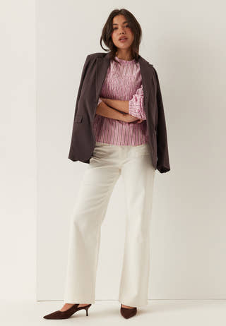 Smock Cotton Blouse
