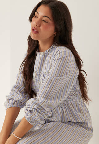 Smock Cotton Dress