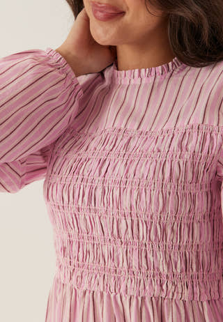 Smock Cotton Dress