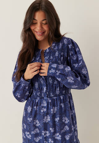 Smock Midi Dress