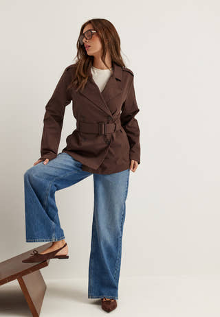 Short Trench Coat