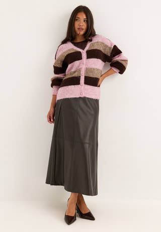 Knitted Cardigan Striped