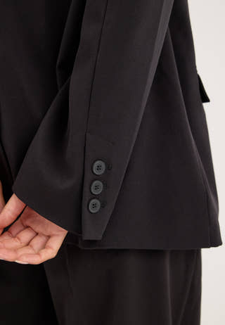 Double Breasted Blazer Black