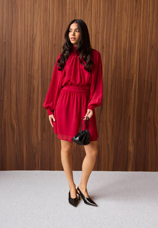 Draped Dress