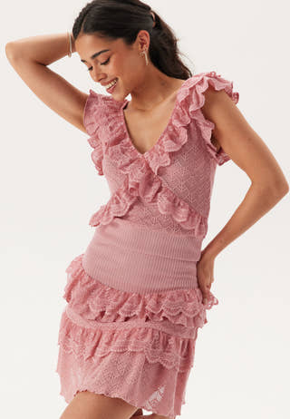 Knitted Frill Top