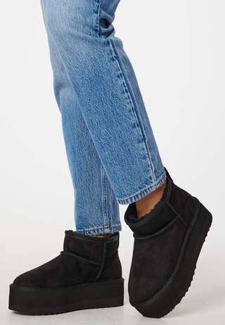 Mini Platform Boots