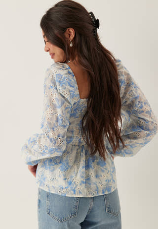 Broderie Anglaise Blouse