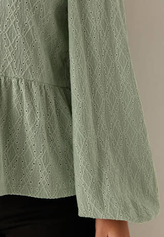 Broderie Anglaise Blouse