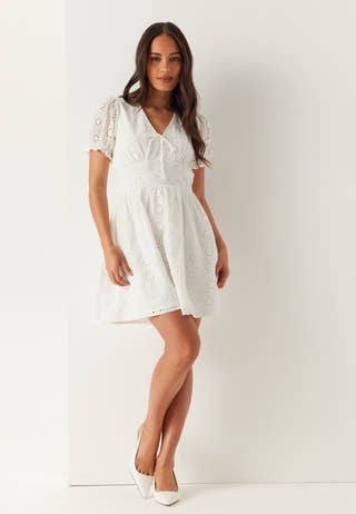 Broderie Anglaise Dress