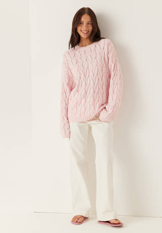 Cable Knitted Sweater