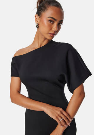 Asymmetric Midi Dress