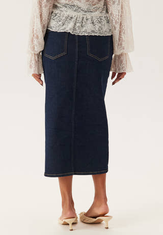 Denim Midi Skirt