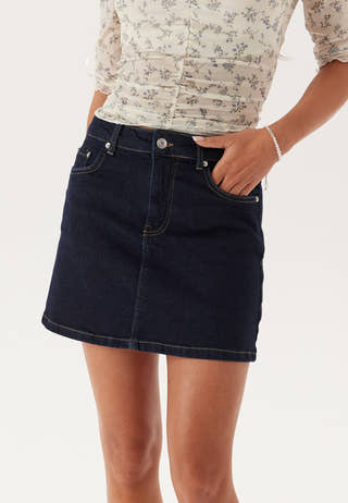 Denim Mini Skirt