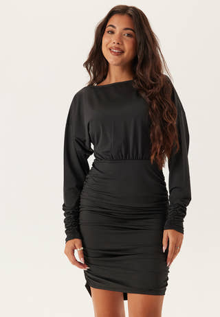 Draped Mini Dress