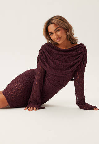 Drapy Lace Dress