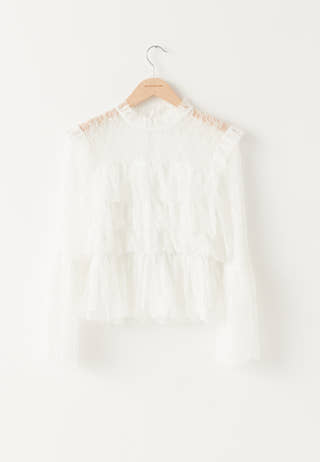 Frill Lace Blouse