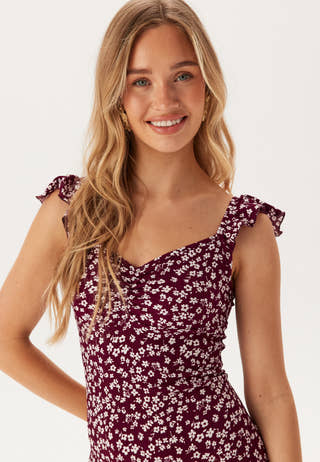 Frill Maxi Dress