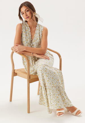 Frill Maxi Dress