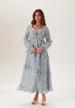 Georgette Frill Dress