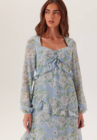 Georgette Frill Dress