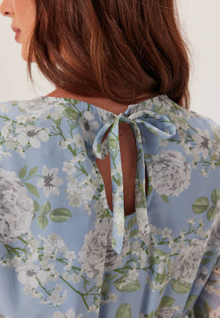 Georgette Frill Dress