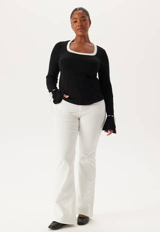 High Flare Superstretch Jeans