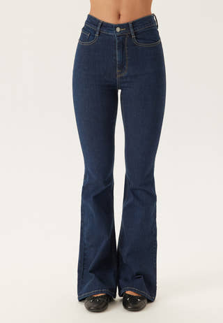 High Flare Superstretch Jeans