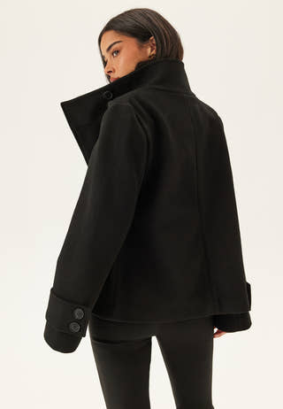 High Neck Short Coat