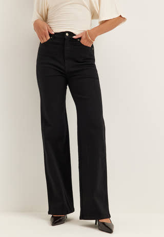 High Straight Leg Jeans