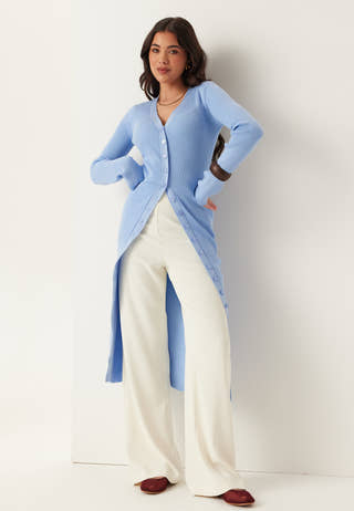 Knitted Cardigan Dress