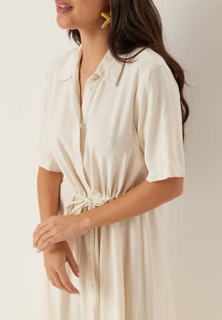 Linen Shirt Dress
