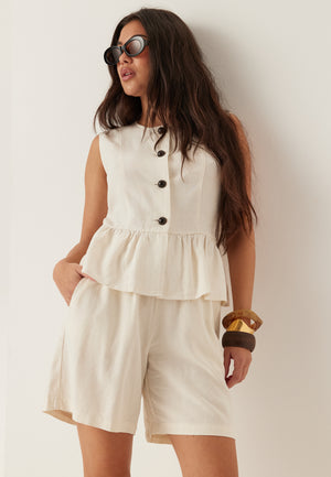 Linen Shorts
