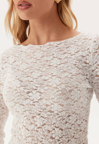 Long Sleeve Lace Top