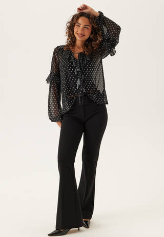Mesh Frill Top