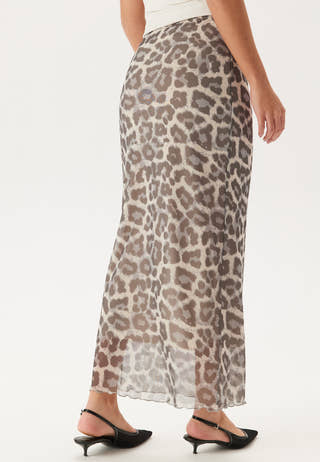 Mesh Maxi Skirt