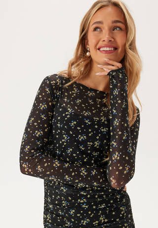Mesh Midi Dress