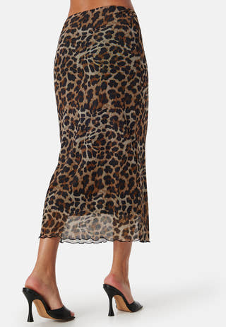 Mesh Midi Skirt