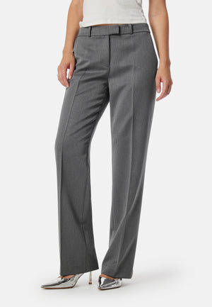 Mid Waist Suit Trousers
