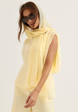 Chiffon Shawl