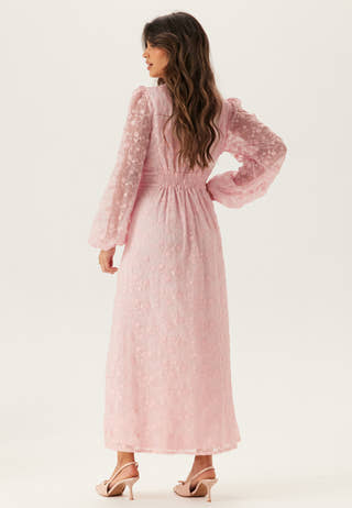 Embroidered Midi Dress