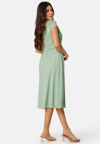 Jolie Short Sleeve Midi Dress