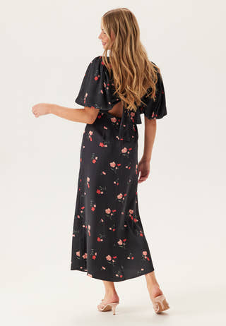 Puff Sleeve Ankle Dress