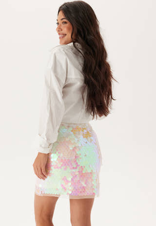 Sequin Mini Skirt