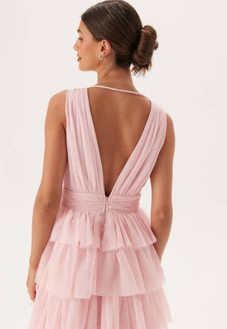 Tulle Frill Gown