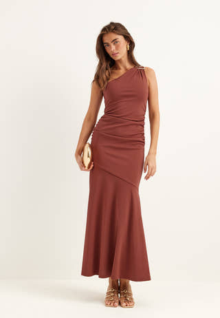 One shoulder dress