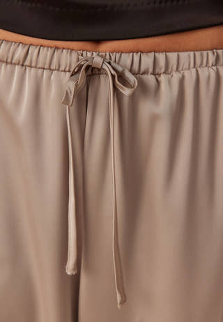 Satin Balloon Trousers