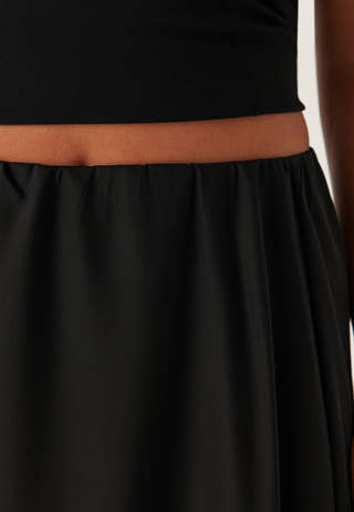 Satin Midaxi Skirt