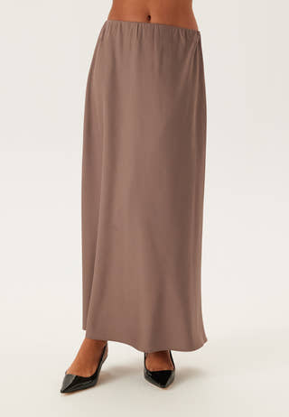 Satin Midaxi Skirt