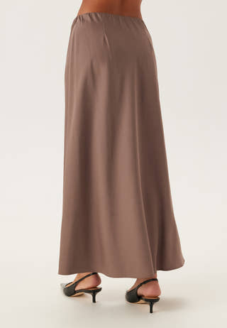 Satin Midaxi Skirt