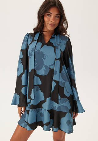 Scarf L/S Dress